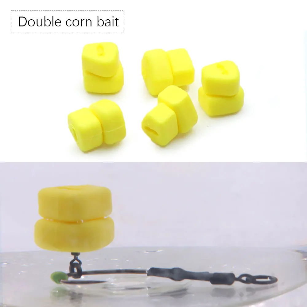 15 appâts maïs méthode feeder pour carpe - Double corn boilie montage cheveu pêche au coup