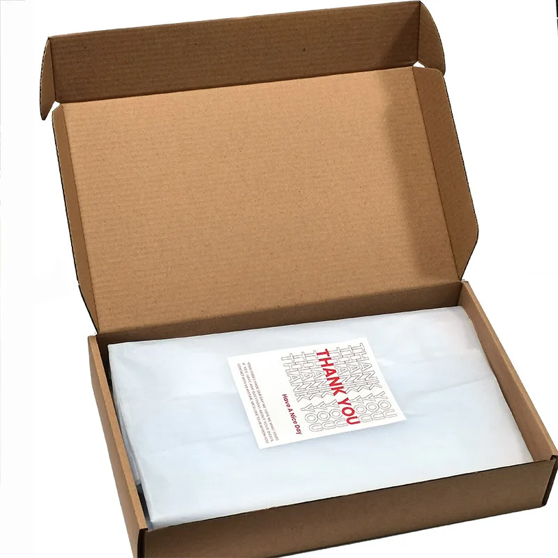 50 Stück rechteckige Dankesaufkleber für kleine Unternehmen, weiße Klebeetiketten, Boutique-Box-Verpackungsaufkleber für den Versand von Geschenkverpackungen – Detail 3