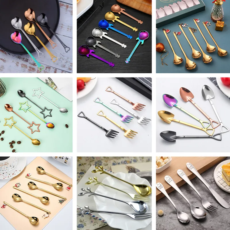 Fruit Fork 95 Pcs Plastic Utensils Dessert Forks Tableware Disposable Cutlery Fork Birthday BBQ Party Supplies Fruit Cake Snack Forks