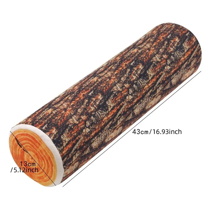 Stump Creative Pillow High Simulation Round Stump/wooden Board/cutting Board Modeling Cushion Cute Pillows
