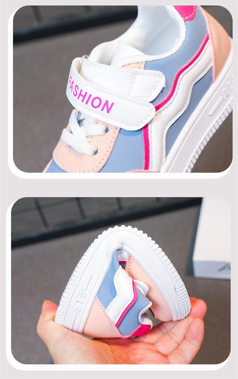 Size 26-37 Autumn Casual Platform Sneakers for Girls Minimalist Non-Slip Soft Sole Athletic Shoes Big Kids Walking Shoes S1766289dbb144f79a55c561df7d0e2d3K