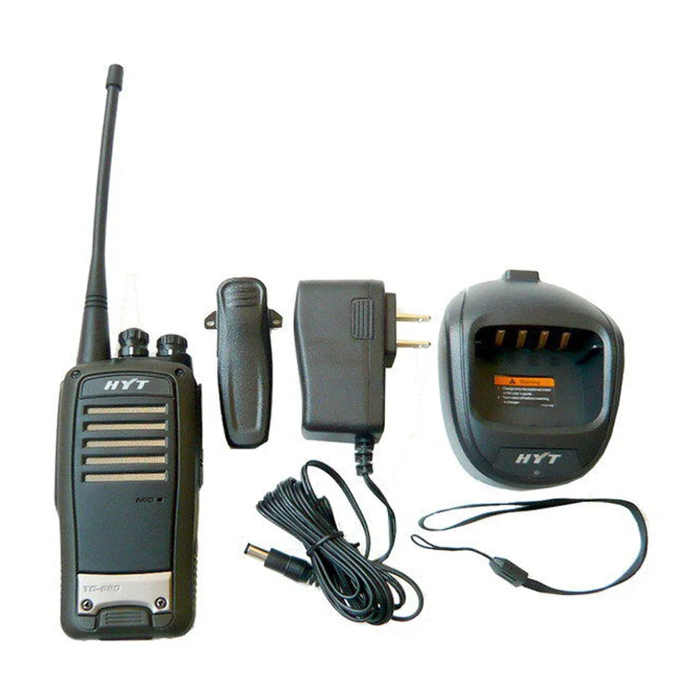 Original HYT TC-620 Hytera TC620 UHF VHF Two Way Radio with 16Ch 5W BL1204 battery & Charger Robust Long Range Walkie Talkie 3
