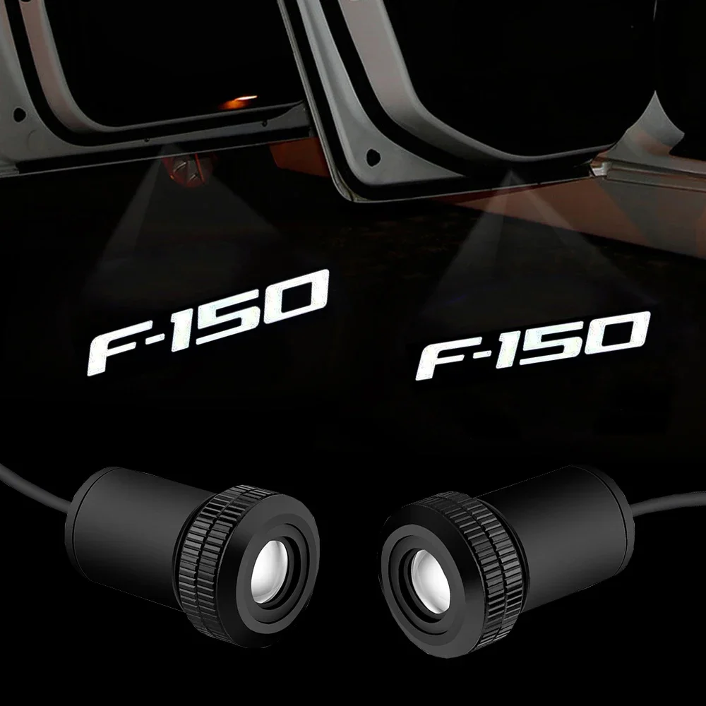포드 자동차 문짝 LED 카펫 프로젝터, 포드 F-150 로고 라이트, 고스트 섀도우 라이트, 포드 F-150 자동차 스타일 장식 램프