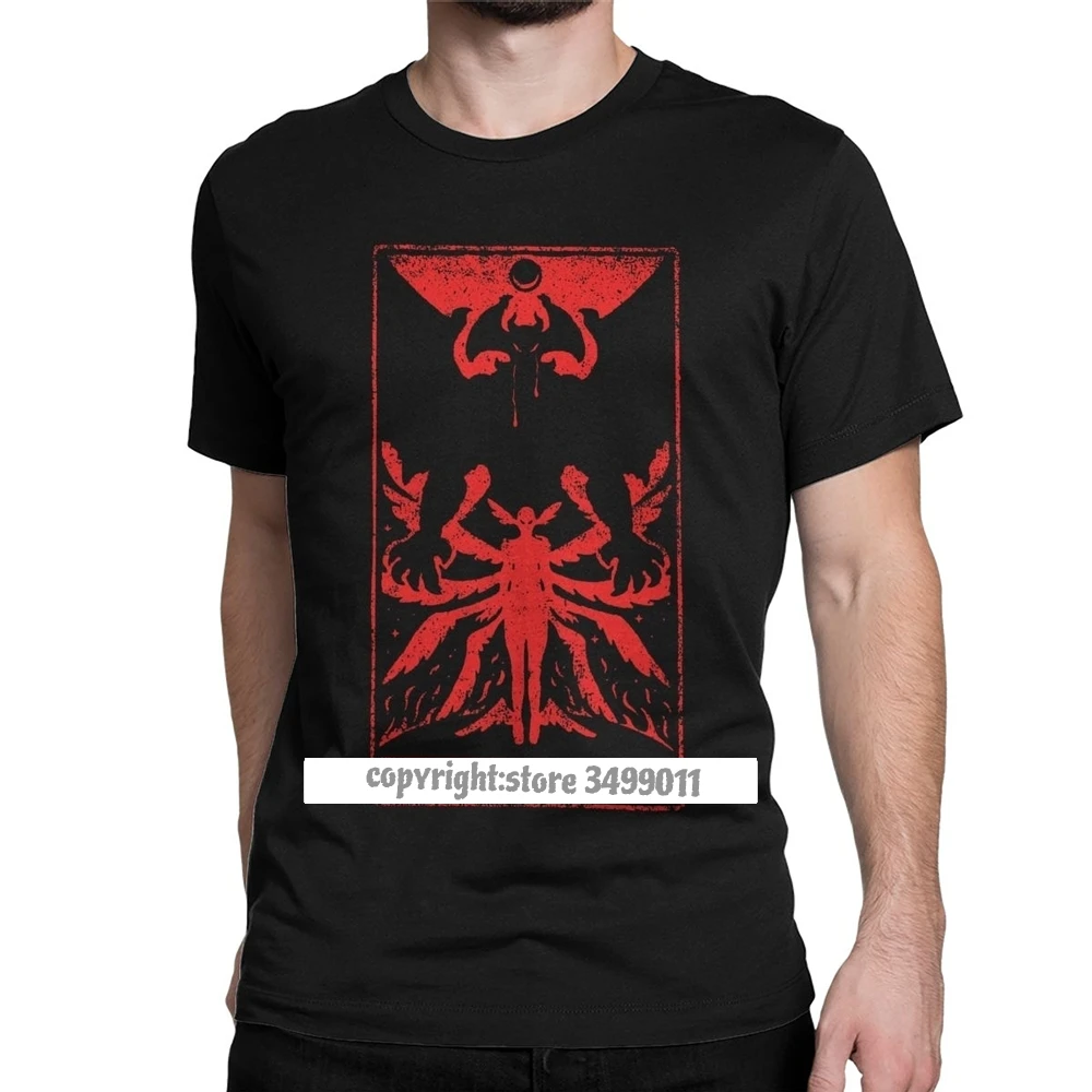 

Men's T-Shirt Devil Tarot Crybaby Cotton Tees Fitness Devilman Akira Devil Ryo Anime Manga T Shirts Christmas Day