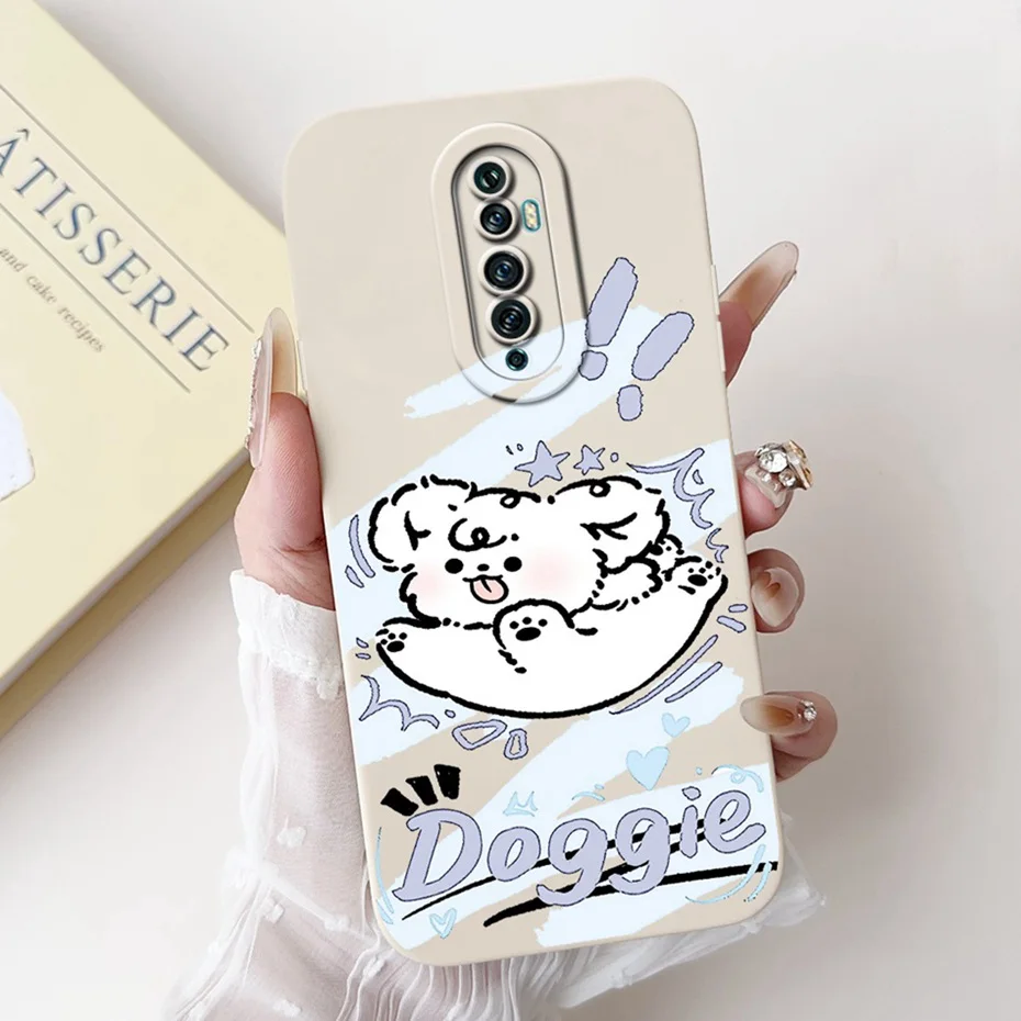 Cute Cartoon Soft Silicone Lens Protective Phone Case