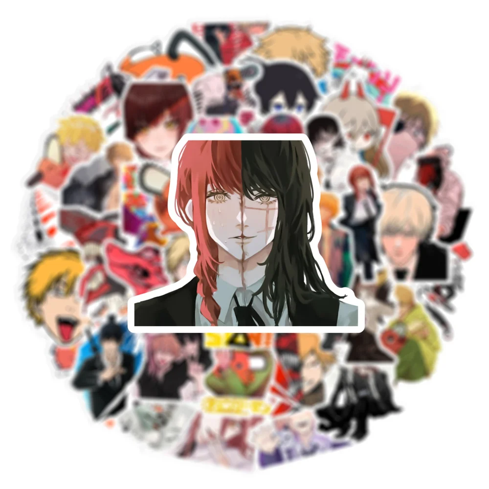 Рисунок 2 - новые японские комиксные наклейки на бензопилу