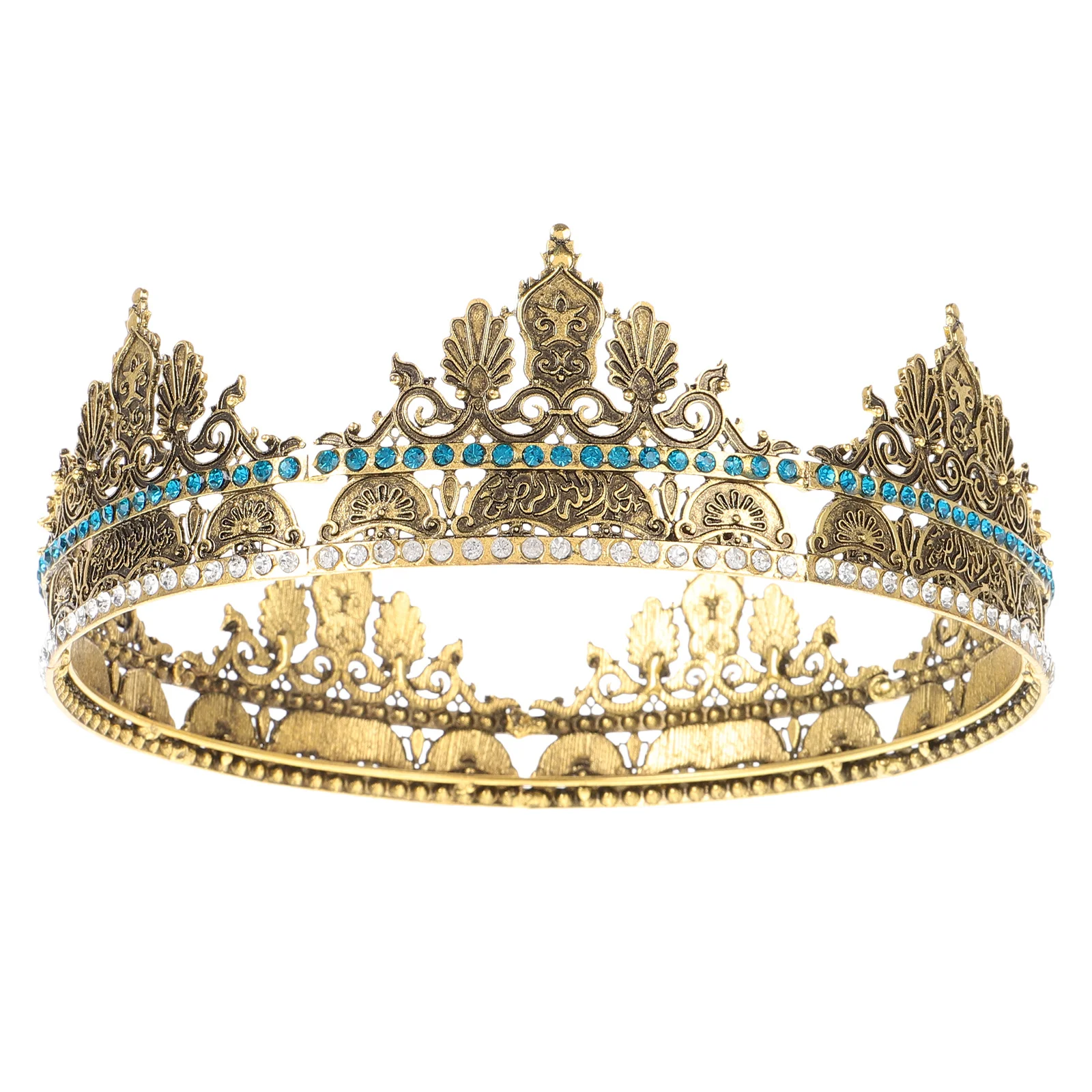 Retro Men Vintage King Costume Accessory Accessory Hair Prop for Wedding Party Prom cosplay Celebration Holiday
