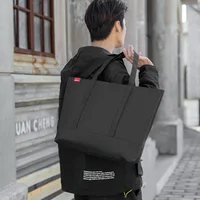 Sac à main pour homme, sac fourre-tout japonais en tissu Oxford, sacs à bandoulière tendance pour homme, sac de luxe de créateur 2026, grand sac décontracté noir pour étudiant 2