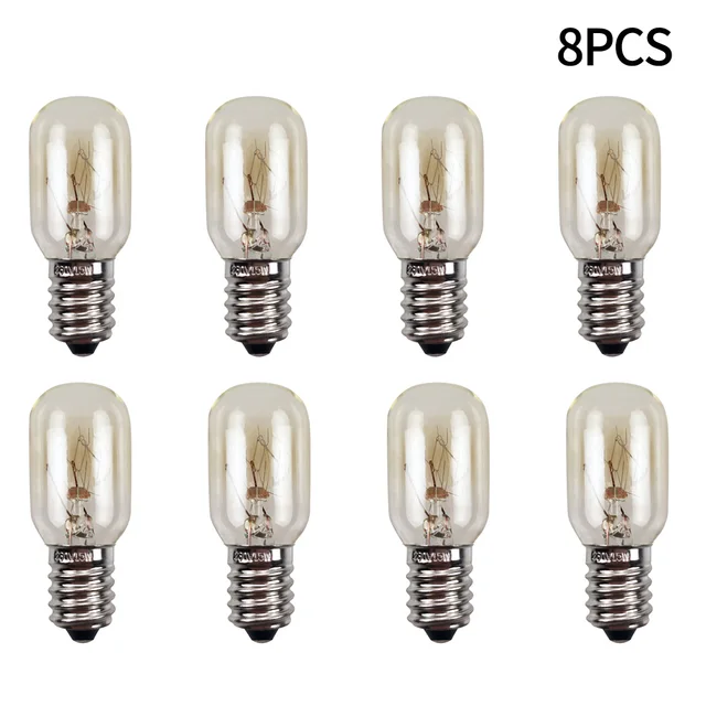 Ampoules Pygmy à vis E14 de 15w, lampes à sel, en verre de remplacement pour  réfrigérateur et four, 10 pièces - AliExpress