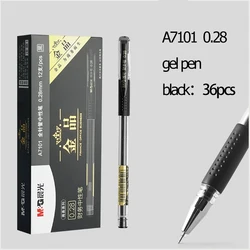 Premium Ultra - Fine Refillable Gel Pen with Quick - Drying Ink for Students and Professionals (Black)