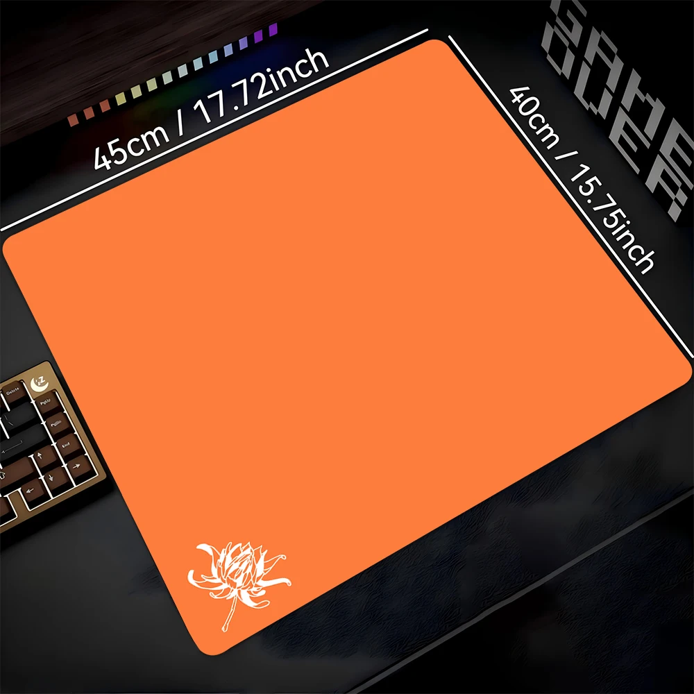 Premium Gaming Mouse Pad with Stitched Edge – Non-Slip Surface, 45x40cm