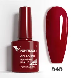 Venalisa VIP5 HEMA-Free Glitter Jelly Nude Pink Gel Polish Collection (545)