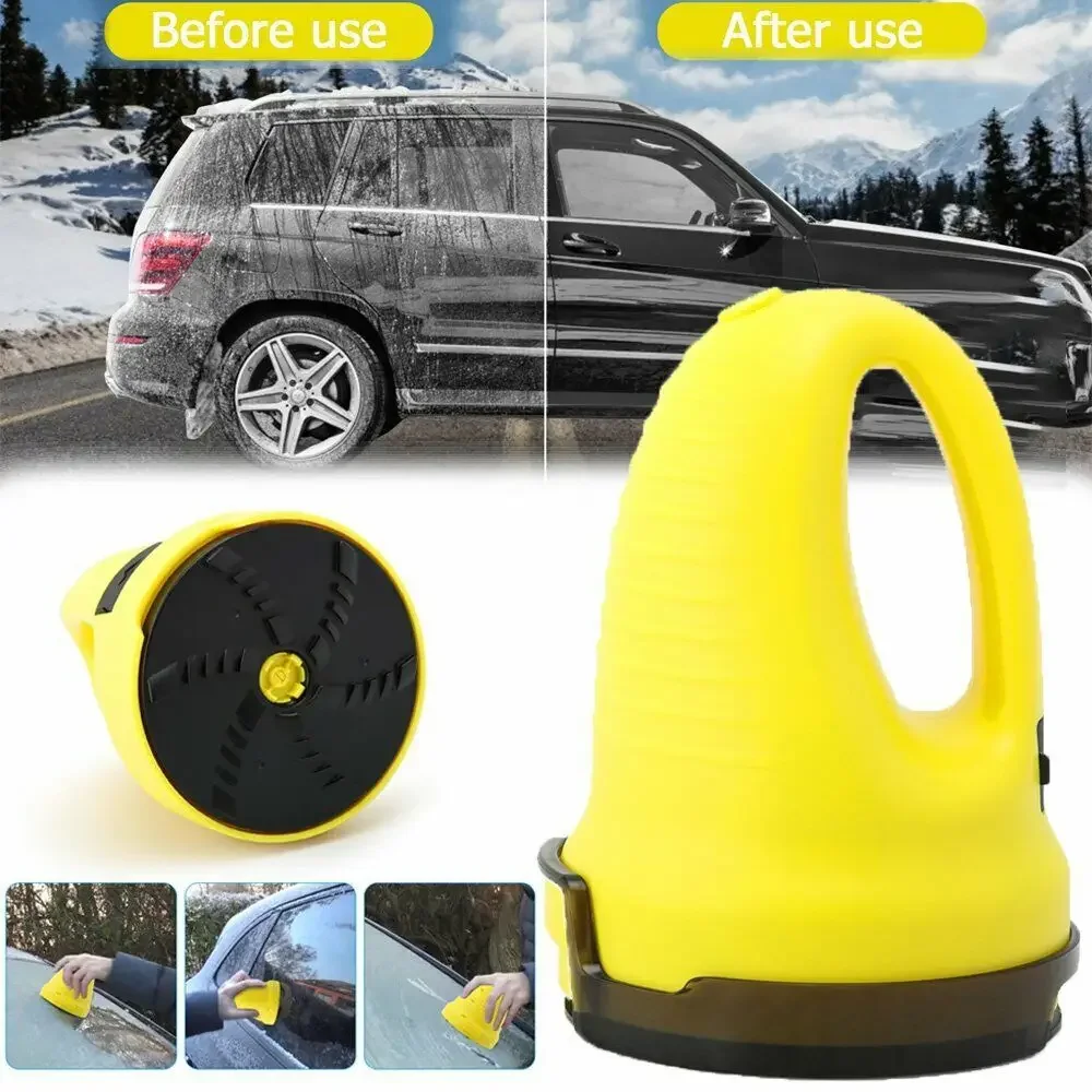 Car Ice Snow Scraper USB Electric Heated Snow Removal Windshield Glass Defrost Cleaning Tools Automobile Fast Deicing