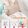 3In1 Safe and Practical Silicone Baby Bottle with Spoon Food Supplement Rice Cereal Bottle Squeeze Spoon Milk Feeding Bottle Cup 3