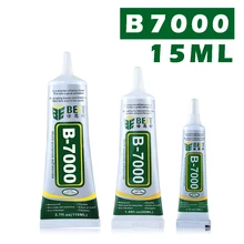 

Best B7000 Liquid Glue 15ml Repair Diamond Plastic Metal Glue Computer Chip Screen Glue Tape Wood Textile Rubber Super Glue