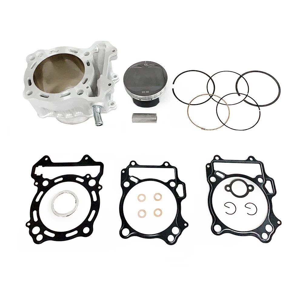 

atv parts 94mm 434cc Big Bore Cylinder Piston Gasket Top End Rebuild kit fit for Kawasaki Suzuki KFX400 Z400 2003-2014