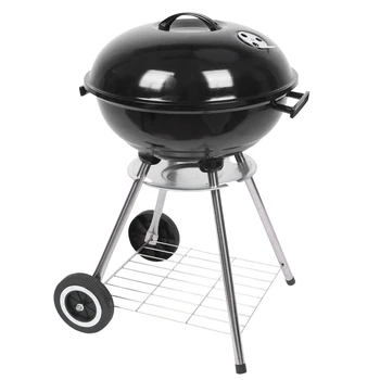 18 Inch BBQ Grills Charcoal Stove, Heat-Insulation Handle, Lid Hanger, Adjustable Ventilation, One Touch Cleaning System 1
