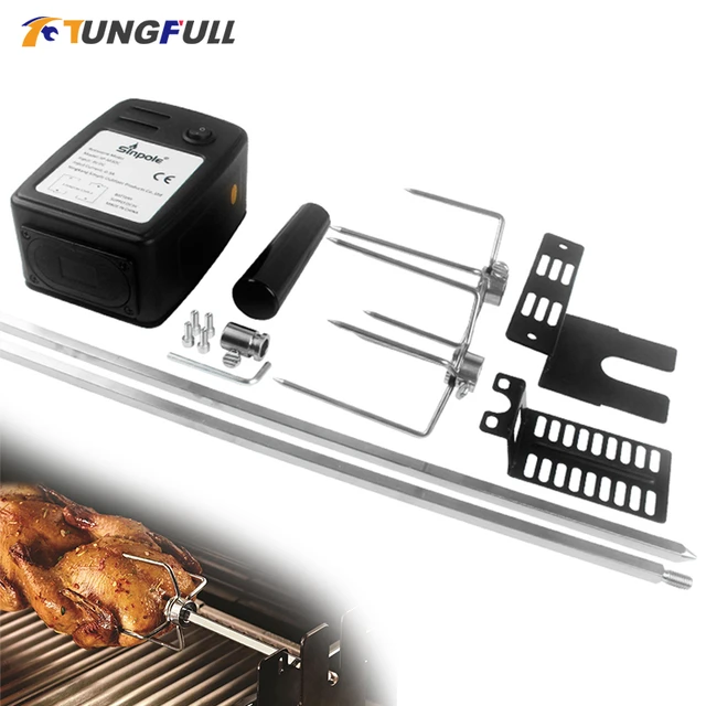 Barbecue électrique d'intérieur sans fumée Modules rotatifs Rôtissoire de  wer Antiadhésif ć Four KL-J121 - AliExpress