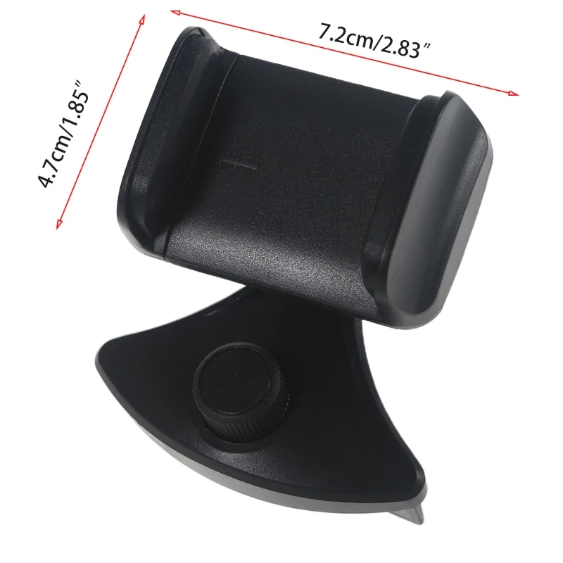 자동차 CD 포트 버클용 블랙 휴대폰 거치대, 휴대폰 거치대, 12, 11, 11Pro, Xs MAX, XR, XS, X, 8