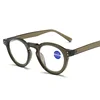 Vintage Oval Reading Glasses for Women Men Anti Blue Light Presbyopia Eyeglasses Computer Hyperopia Diopter +1.0 +1.5 +2.0 +2.5 4