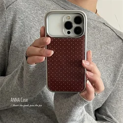 Korean Ins Colorful Polka Dots Minimalist Phone Case with 2YDrip Glue Cover - Galaxy S23 Ultra (Only Case D)