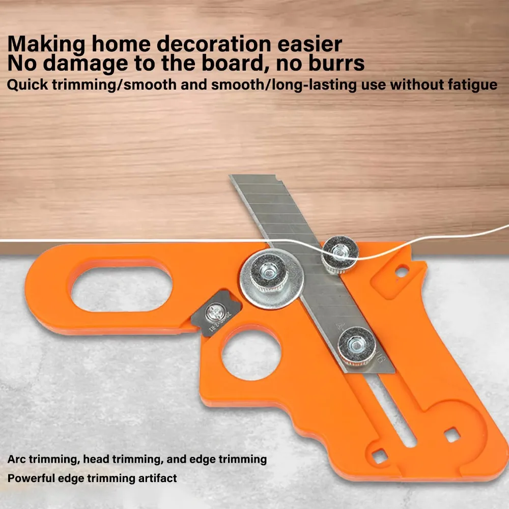 Woodworking edge strip trimming knife edge Chamfering Fillet Scraper Board Deburring Rounded Arc Manual Planer tool
