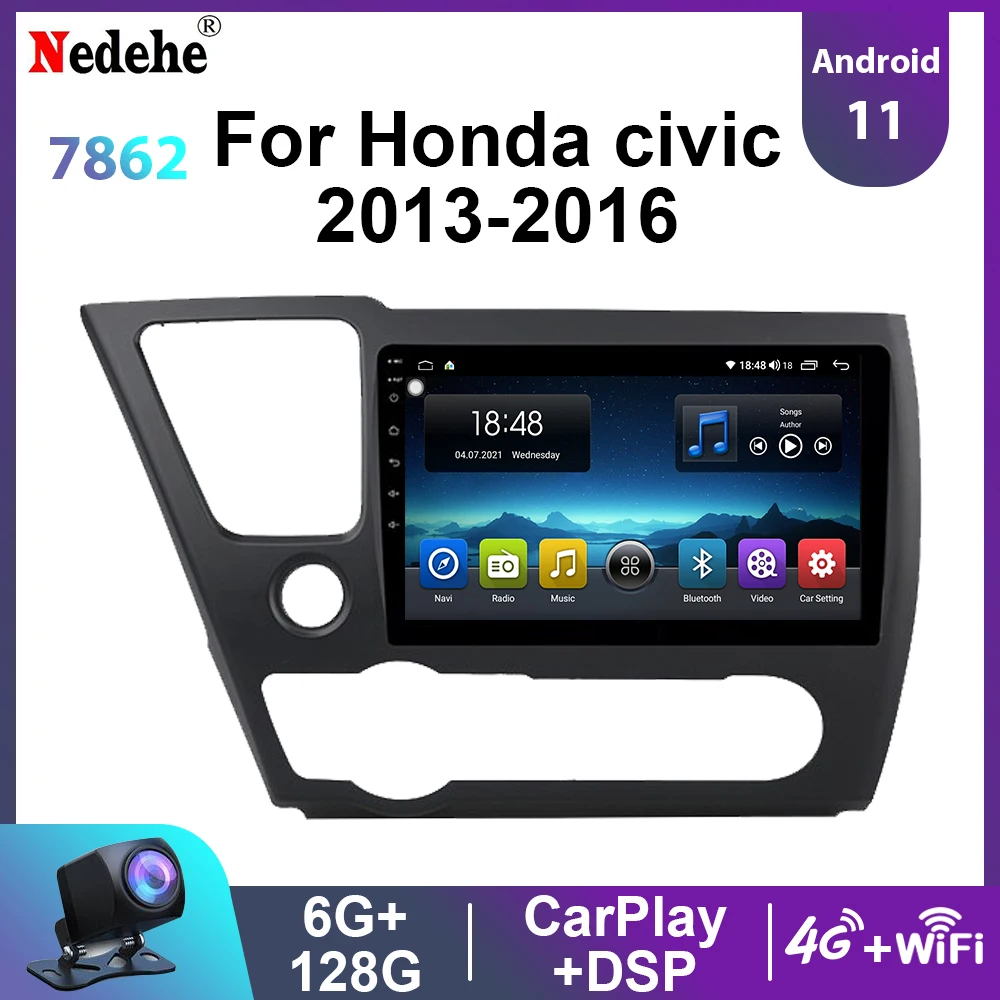 6G128GAndroid11CarRadioGPSForHondaCIVIC20132016MultimediaVideoPlayer2.jpg