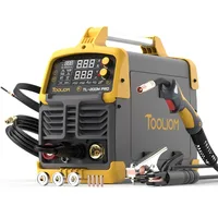 200A MIG Welder 4 in 1 MIG/Flux MIG/Lift TIG/Stick Welder 110/220V Dual Voltage Aluminum Welding Machine Spool Gun Compatible 1