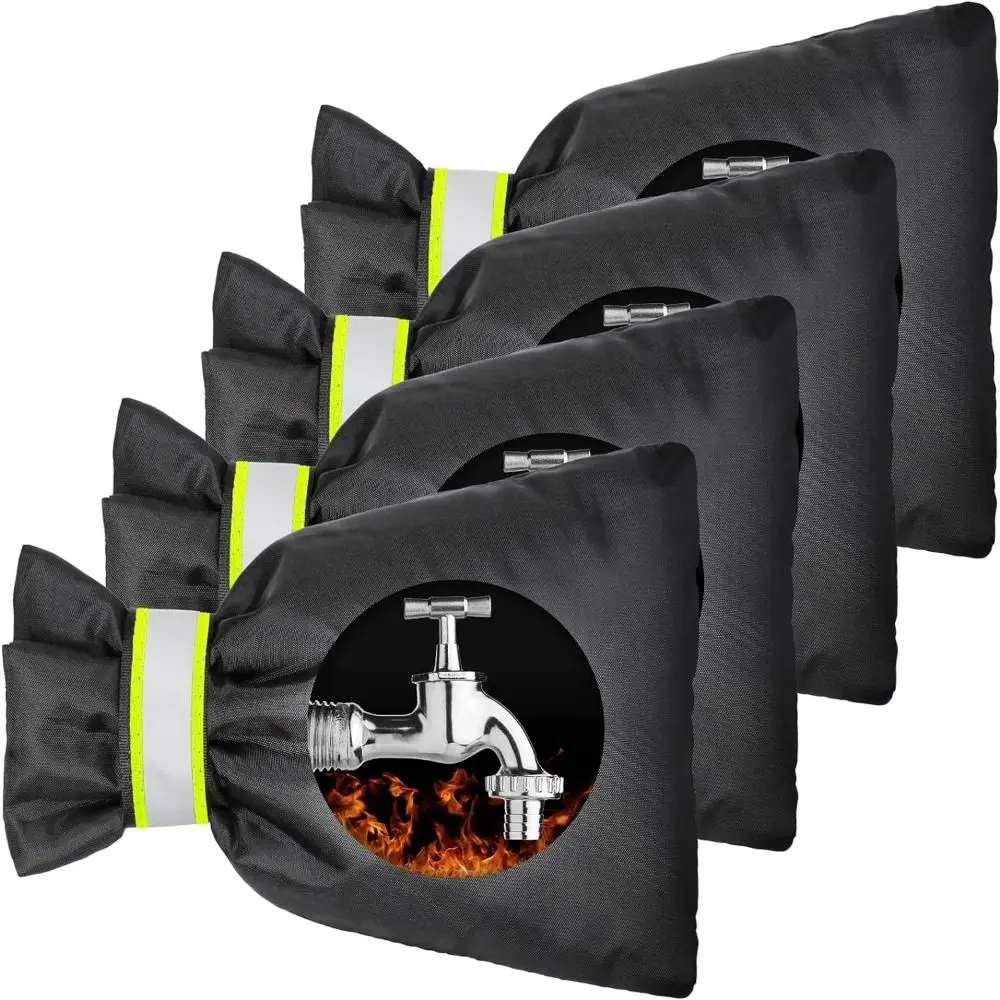 Oxford Cloth Winter Faucet Cover Waterproof Antifreeze Faucet Freeze Protection Frost Insulated Accessory Tap Protector