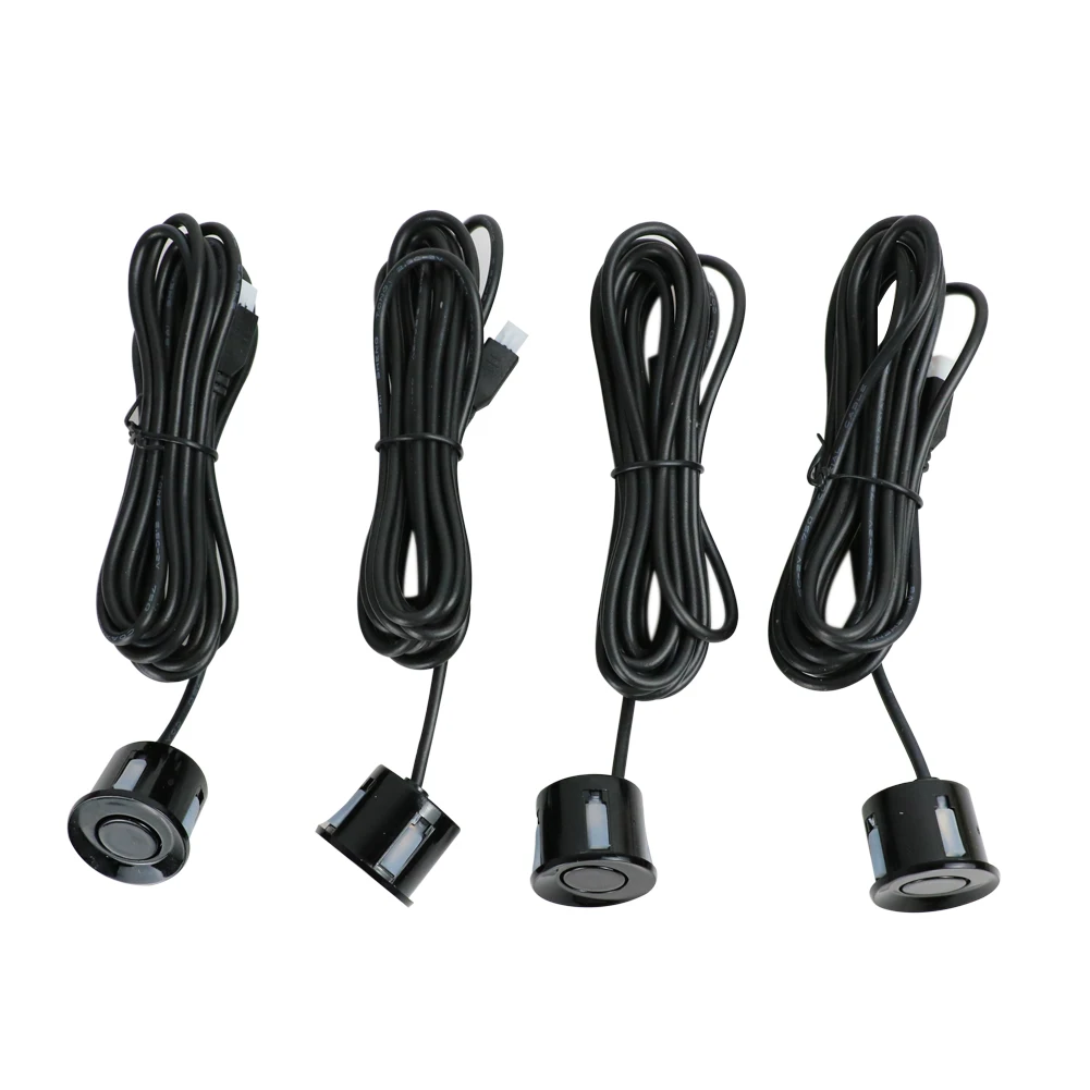 4pcs 12V Car Parking Sensor Kit Reverse Backup Sensors Buzzer Sound Alert Indicator Probe System Practical led parking sensor kit,car led parking sensor,parking sensor kit,parking sensor