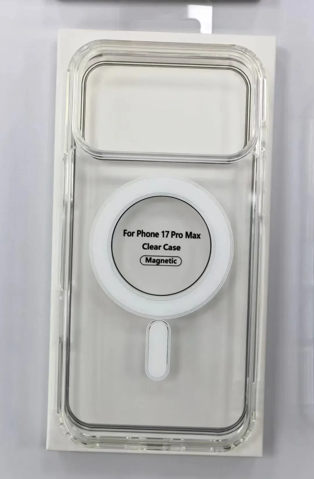 Sleek Transparent MagSafe Shockproof Case with Magnetic Charging Feature
