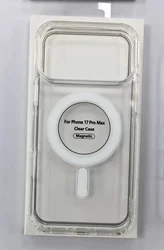 Custodia Shockproof Trasparente MagSafe Sottile con Caricamento Magnetico