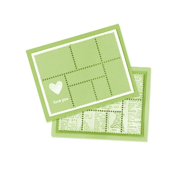 Description Picture 3 of item2024 New Arrival 14*10CM Background Frame Metal Cutting Dies for Scrapbooking Card Making Craft Knife Mould Blade Punch Stencils