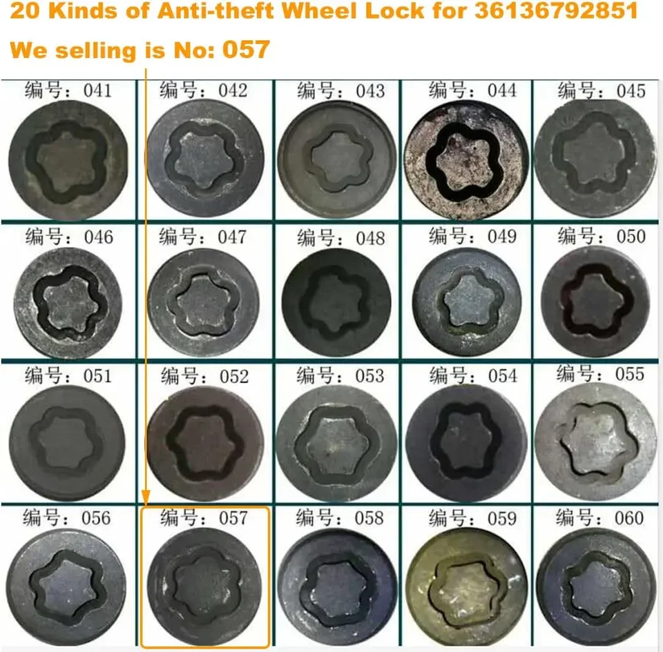 thumbnail image 2 of Aazon.co: 5PCS 14x1.25 Anti-Theft Car Wheel Studs Lock & Wheel Lock 2 of 14