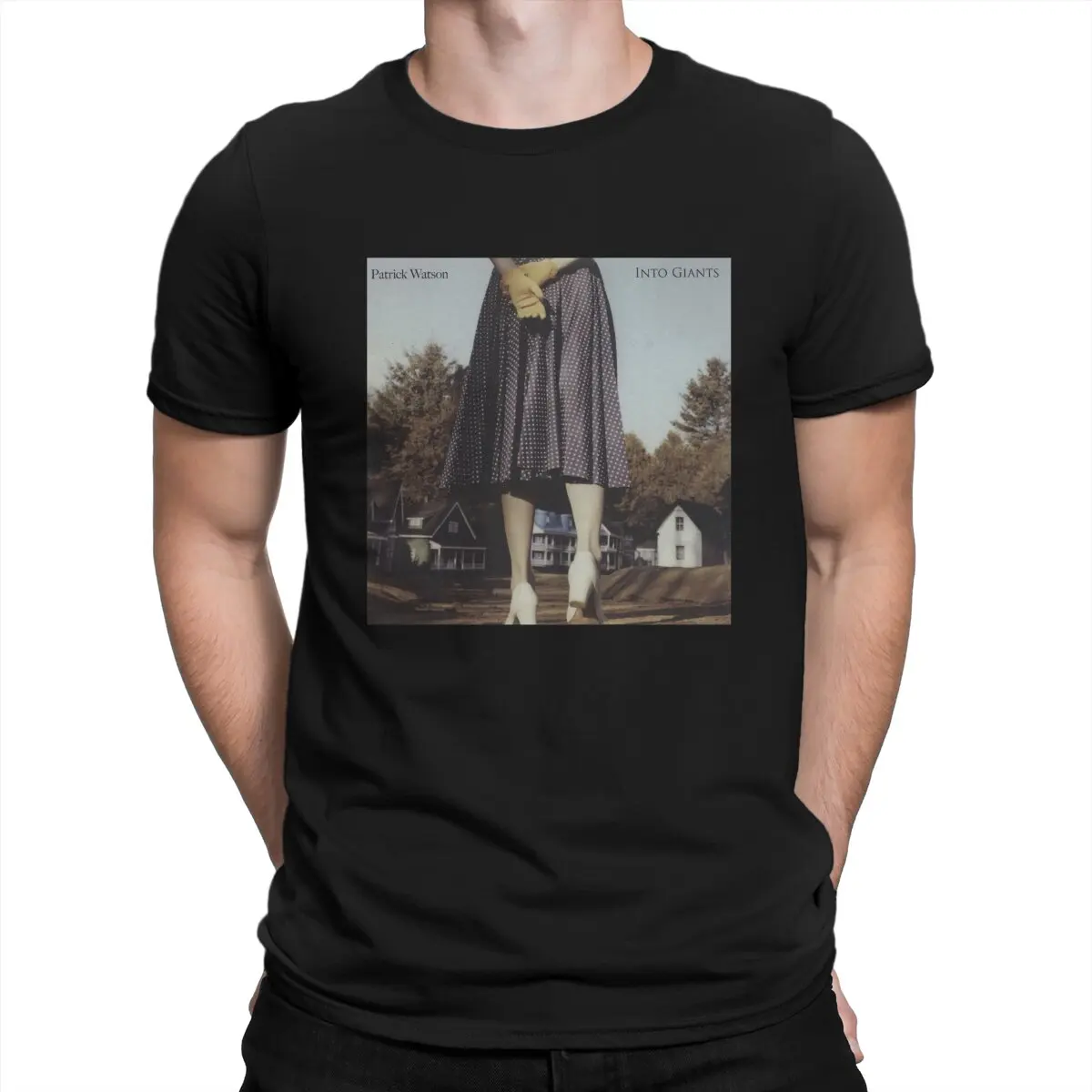 

Men T-Shirt Into Giants Music Awesome Pure Cotton Tees Short Sleeve Patrick Watson Band T Shirt Crewneck Clothing Printed