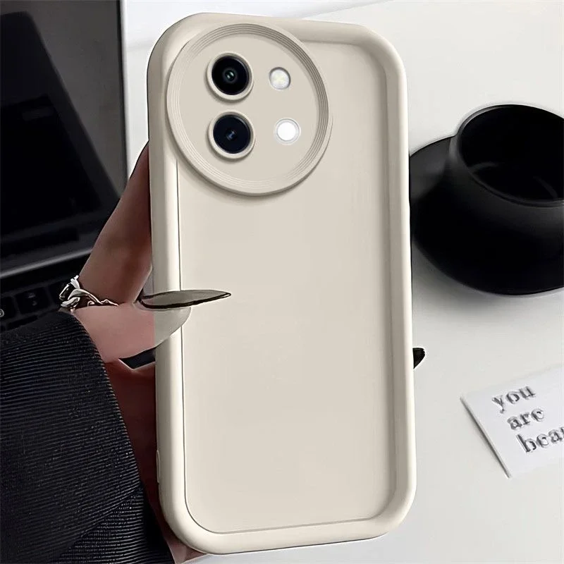 Matte Shockproof Protective Phone Case with Skin-Feel Finish