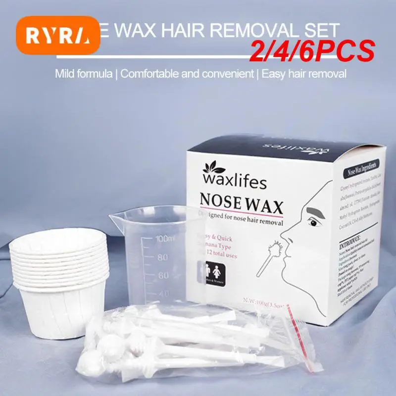 

Воск для быстрого и удобного удаления волос в носу и ушах, 2/4/6 шт.