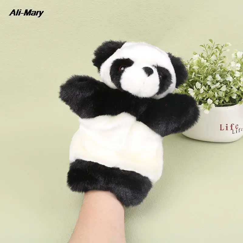 

25cm Creativity Panda Baby Kids Panda Glove Hand Puppet Plush Doll Kids Story Telling Educational Toys