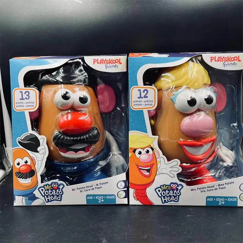 Original Mr. Potato Head Playskool Egg Head Toy Fun Assembled Gift Figure Collection Hobby Mrs. Potles The Joker Gifts Doll