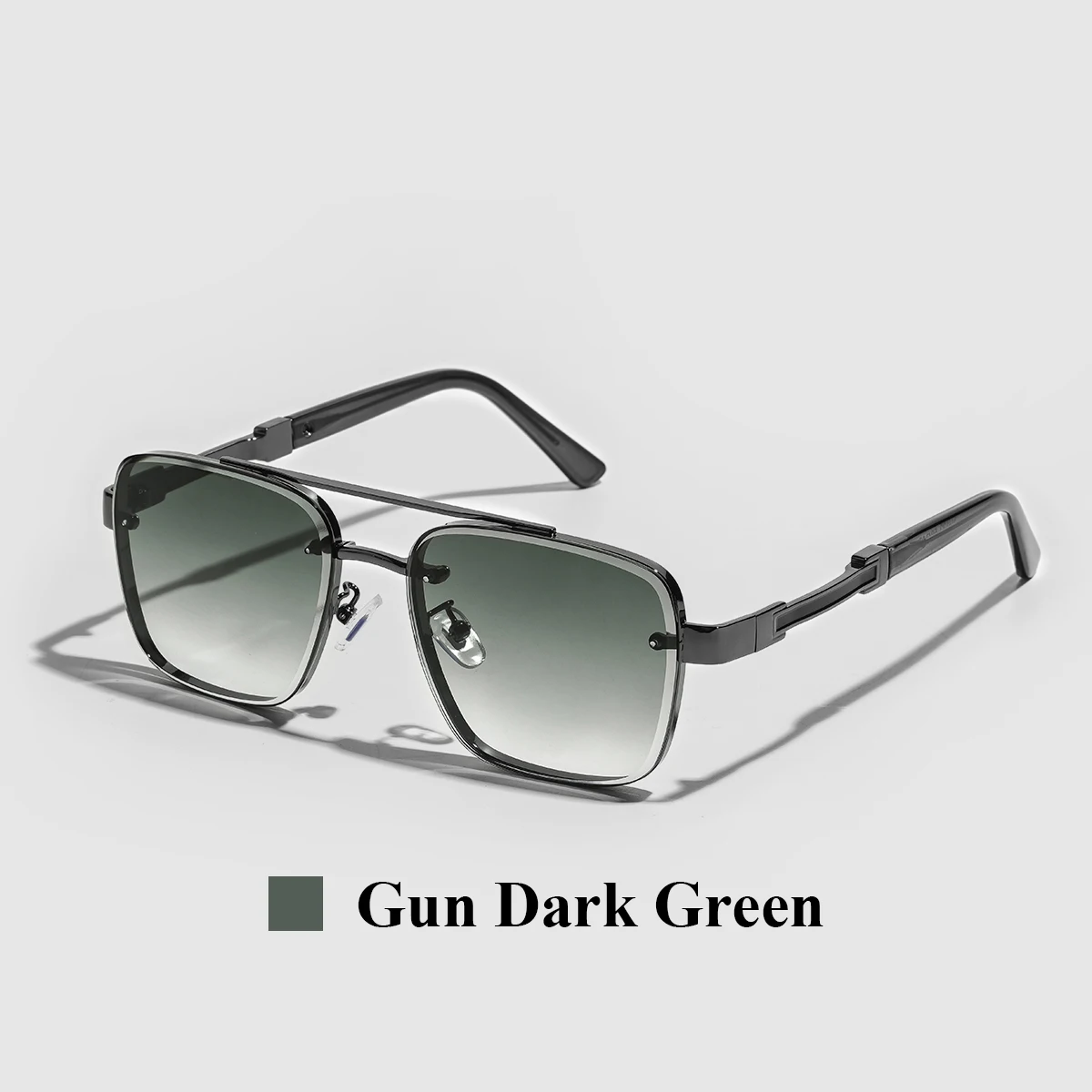 Vintage Men's Full Frame Polarized Sunglasses with UV400 Protection