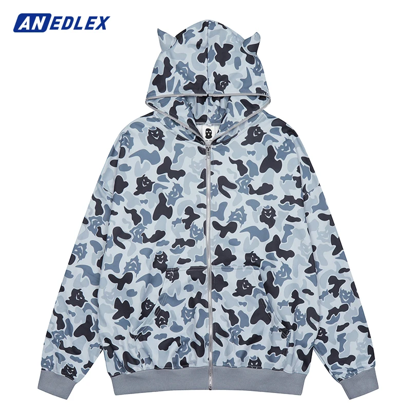 Cotton Jacket Coat Streetwear Cotton Jacket Hoodie Men's Streetwear