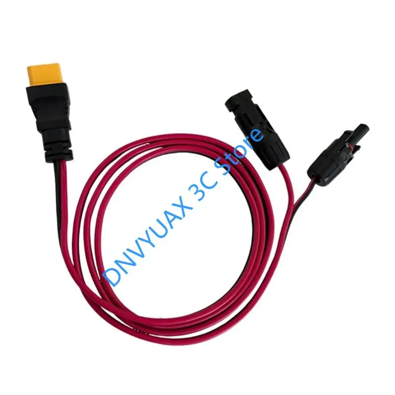 340B 150cm XT90-솔라 커넥터 충전 케이블 10AWG 리튬 배터리 전원 공급 장치 태양 광 휴대용 발전소