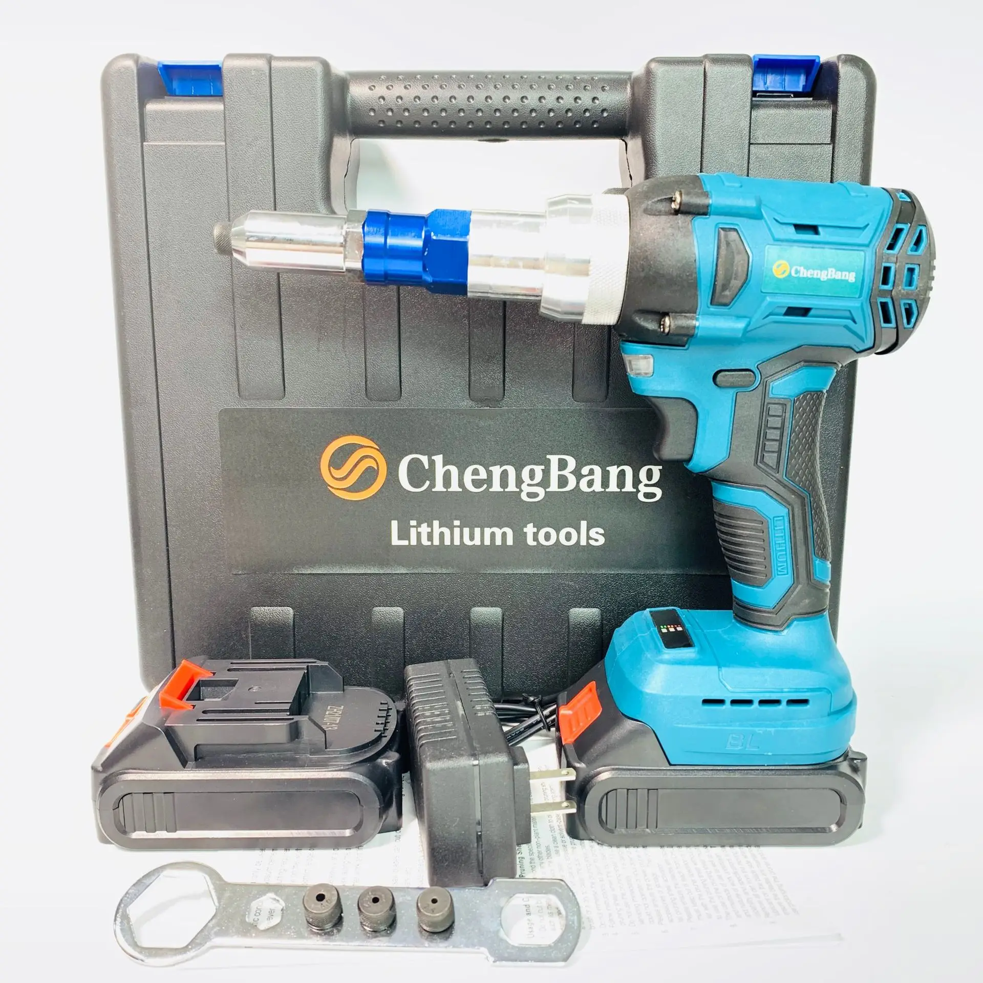 Lithium electricity without ShuaLa riveting gun 03 - a plug-in electric riveter automatically return a nailMakita Battery