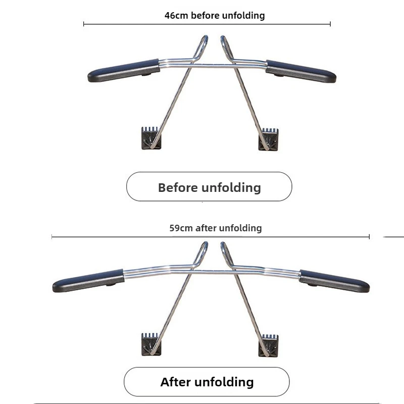 Car Coat Hanger Car Hook Universal Car Seat Headrest Hanger Metal Coat hangers for Vehicle Hanger Clothes Jacket Suits Shirts Holder Car Coat