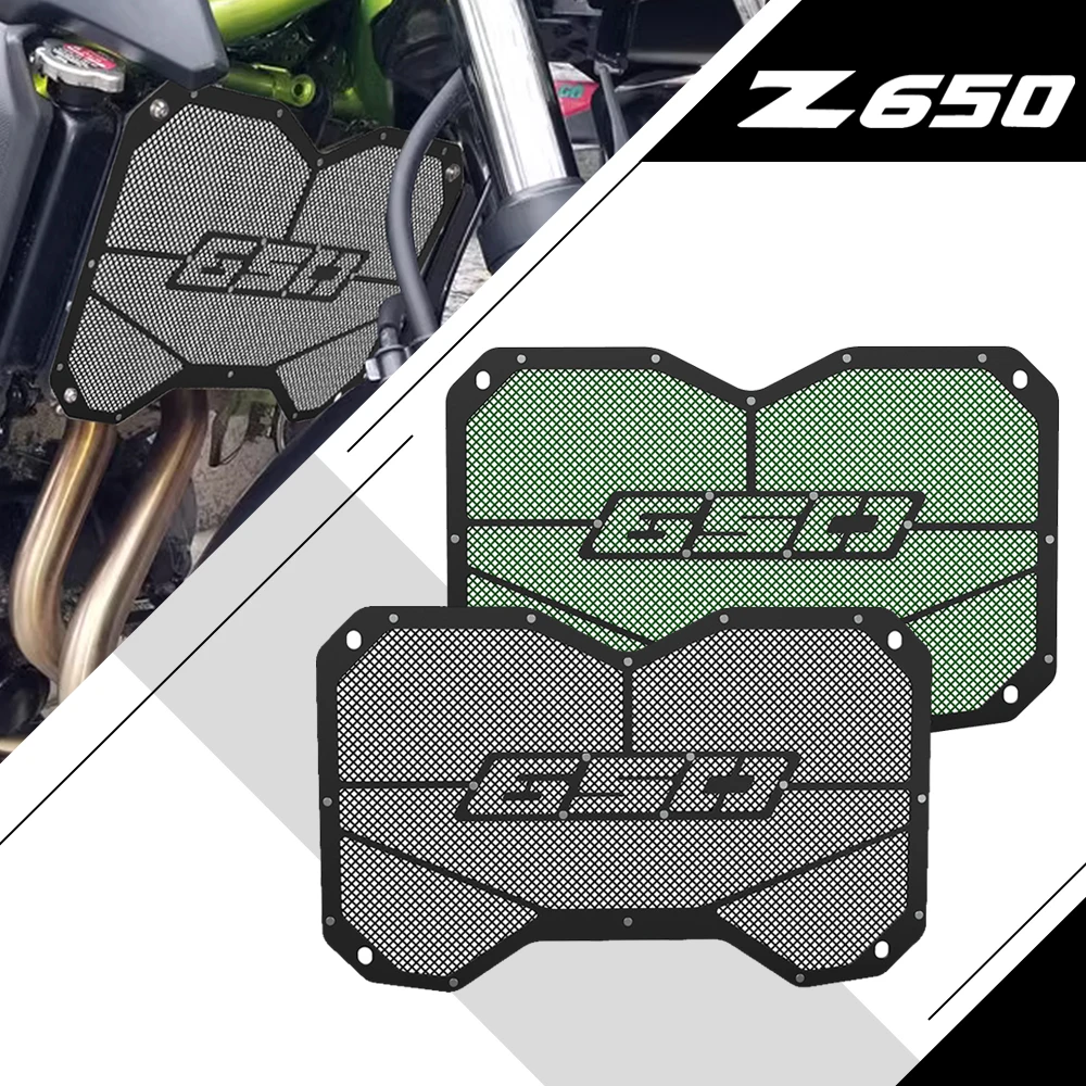 

Motorcycle Accessories Radiator Grille Cover Guard Protection Protetor For Kawasaki Z650 Ninja650 Ninja Z 650 ABS 2017-2023 2022