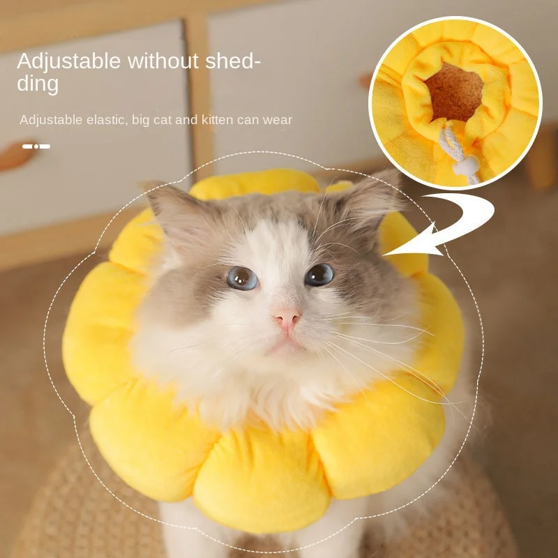 Pet Protective Collar Dog Neck Recovery Cone Collar Anti Bite Lick Surgery Wound Healing
