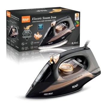 European Steam Iron Portable Ironing Machine,3-speed Temperature Regulation Pressure Type High Power 2400W Mini Plancha De Ropa 1