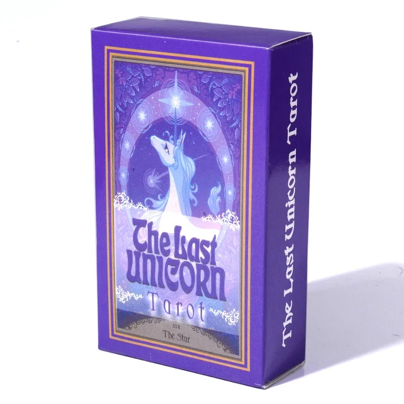 The Last Unicorn Tarot, baraja de 78 cartas con guía