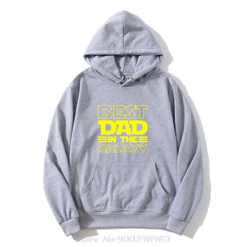 Best Dad In The Galaxy Hoodie Lustiges Vatertagsgeschenk Geburtstagsgeschenke für Papa Vater Männer Hband Hoody Baumwollpullover Sweatshirt – Detail 7