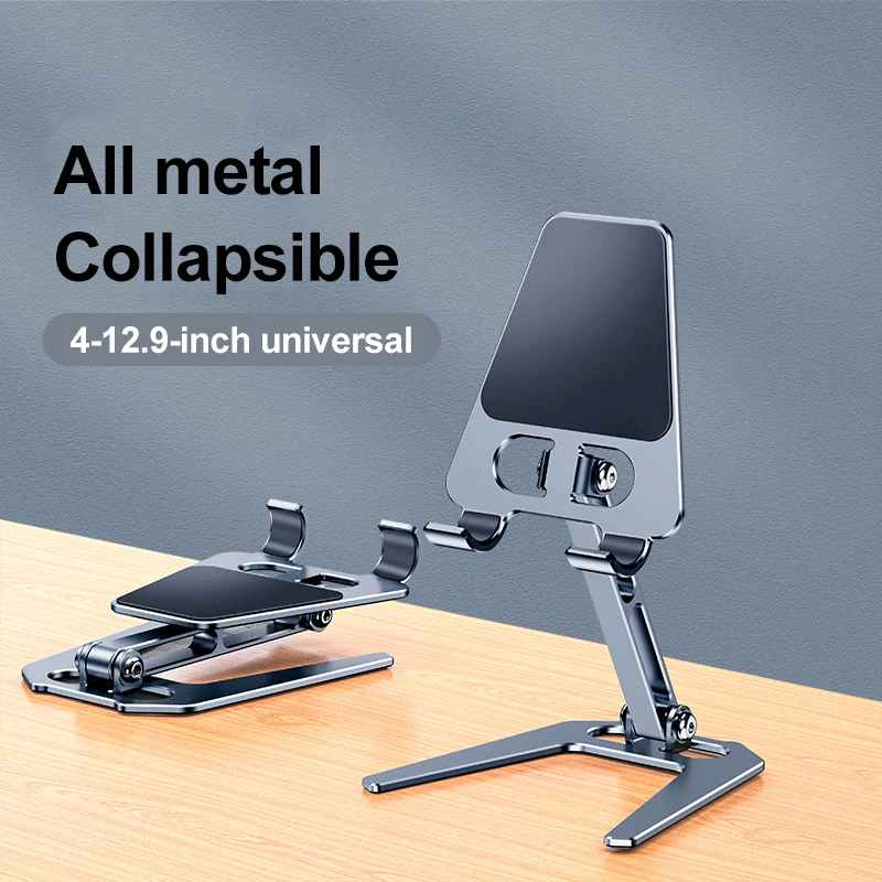 AluminiumAlloyPhoneHolderStandMobileSmartPhoneSupportTablet